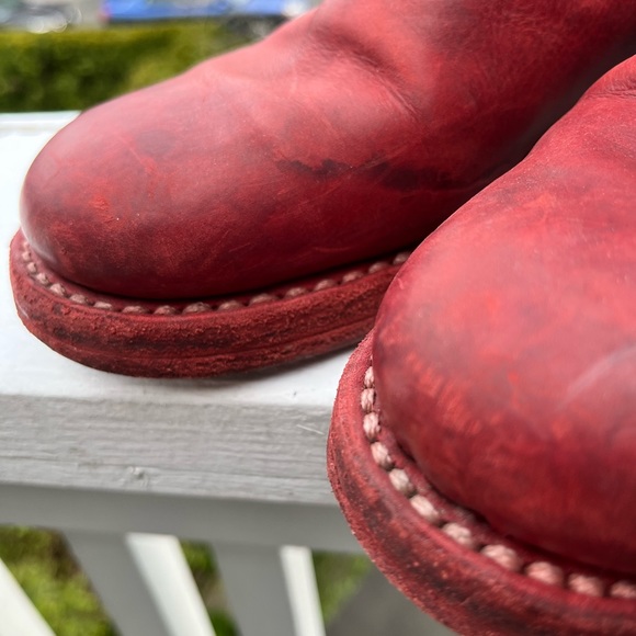 Guidi 76Z Red Chelsea Boots - Size EU37.5 - Picture 6 of 10